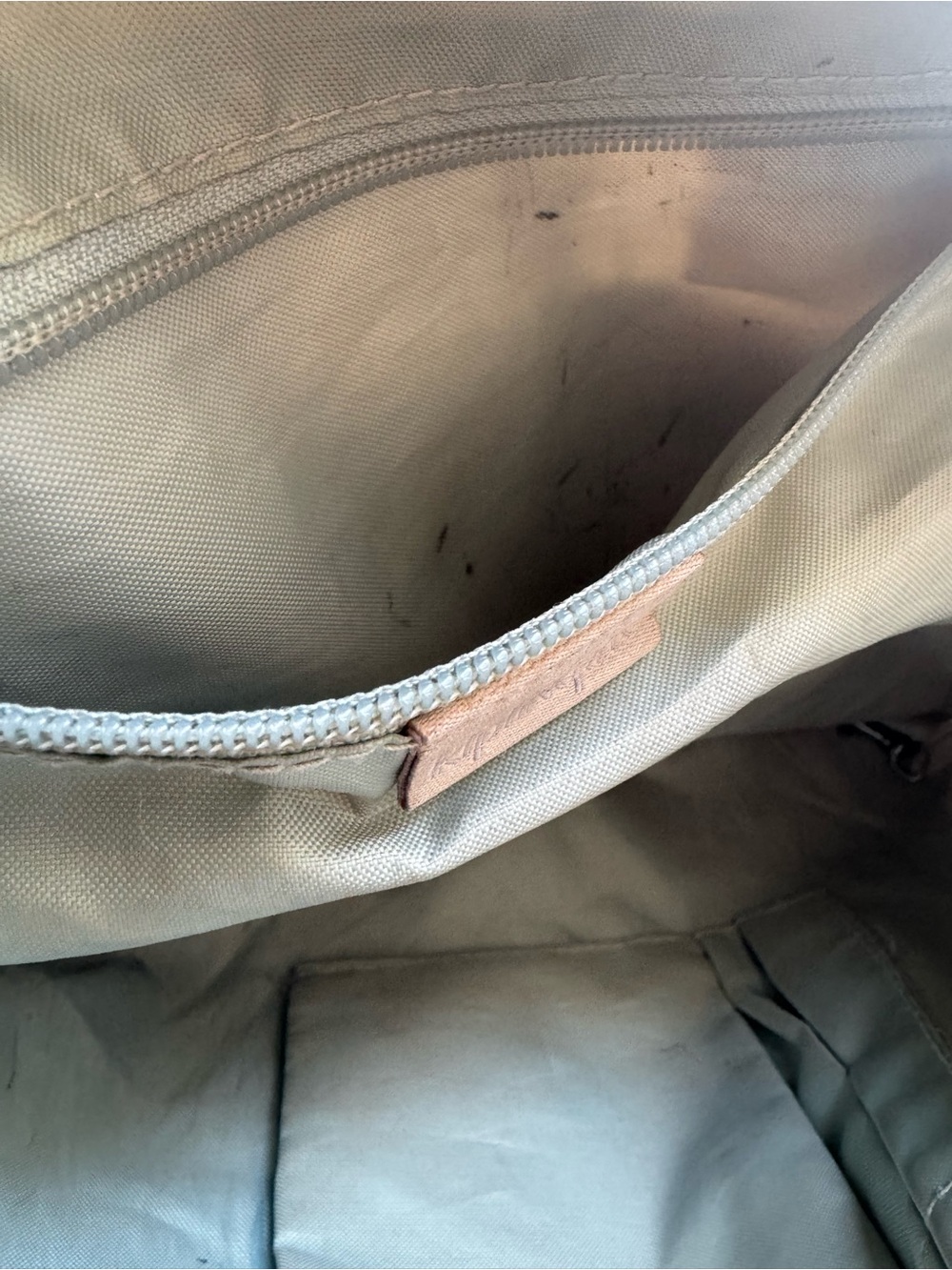 Kipling Joslyn Dune Crossbody Tote Bag Beige Monkey Key Ring - Picture 13 of 16